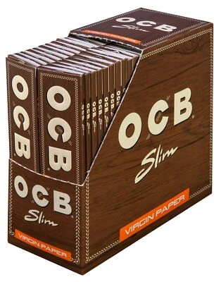 OcbVirgin Papers Slim ungebleichtes Papier