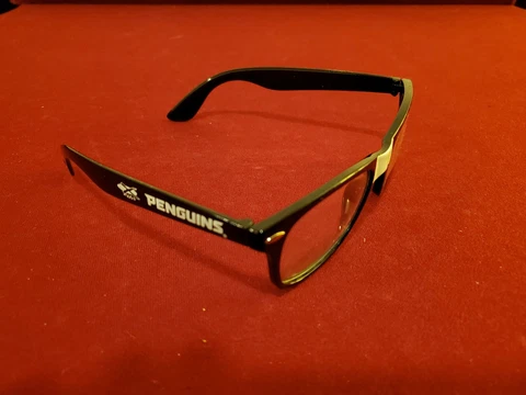 Pittsburgh Penguins Glasses Slap Shot Promo SGA Cover