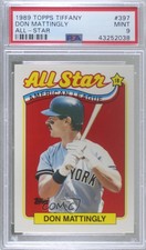 1989 Topps All Star Collector's Edition (Tiffany) Don Mattingly #397 PSA 9 MINT