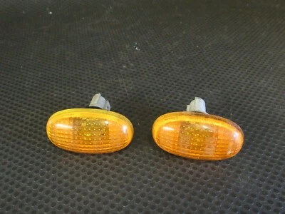 DAEWOO MATIZ M100 M150 (98-05) ПАРА 2 x оранжевый боковой повторитель крыла индикаторы - Изображение 1 из 2