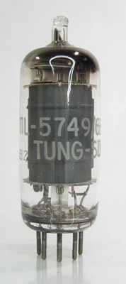 Tubo elettronico Tung-Sol vintage 1958 modello JTL-5749/6BA6W mai usato con scatola - Immagine 1 di 4