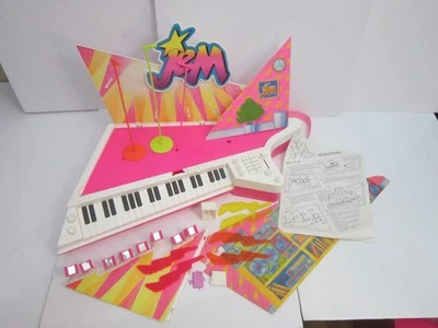 De colección 1980 Jem And The Holograms Star Stage & ACCESORIOS E INSTRUCCIONES FUNCIONANDO Foto 1 de 4