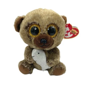 Ty Beanie Boos HENRY the Bear w/Fish Canada Exclusive 6” - Bild 1 von 10