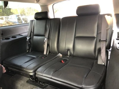 2010 2011 GMC YUKON XL1500 Third 3rd Row Rear Back Seat Black Leather     965135 Foto 1 de 4