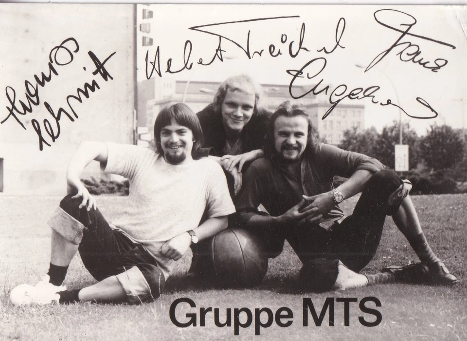 Autogramm - Gruppe MTS - DDR-Karte - Bild 1 von 1