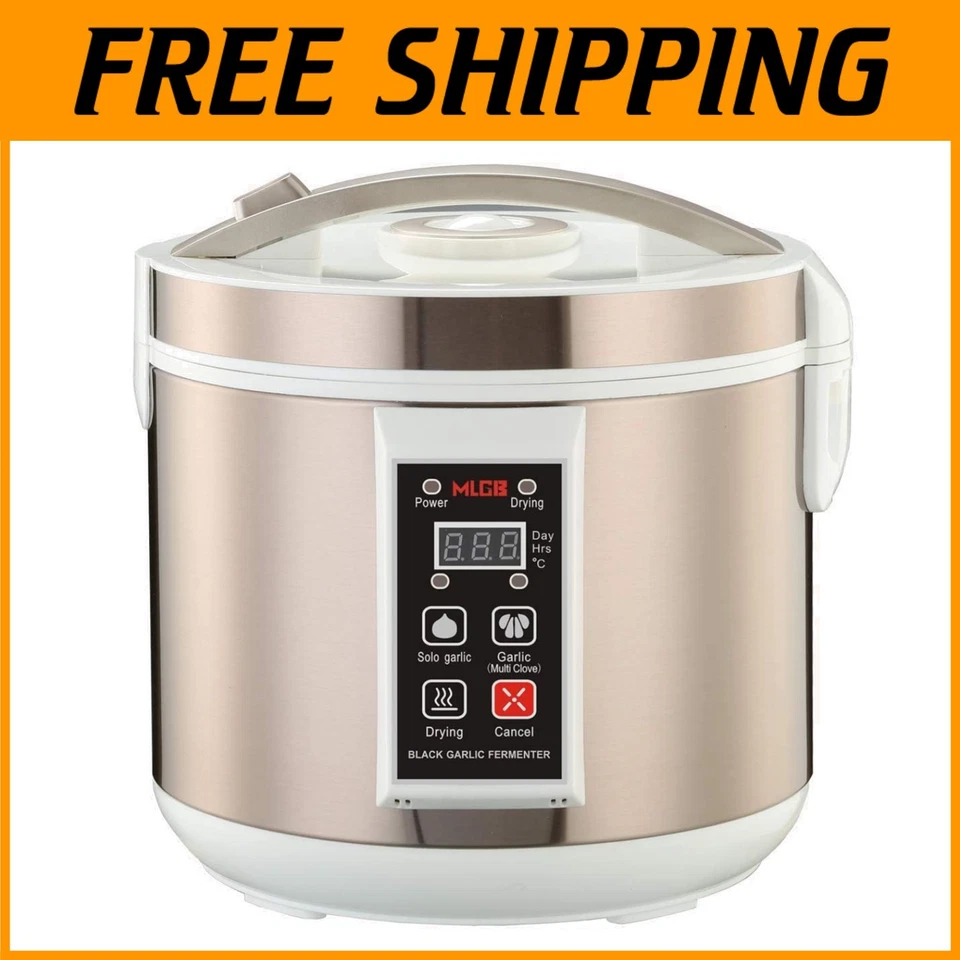 FOR PARTS MLGB AZK115 5L Black Fermenter Automatic Control Garlic Maker Cooker