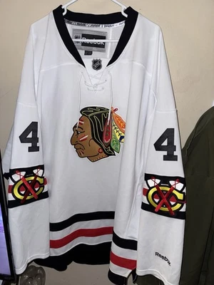 Reebok Chicago Blackhawks Niklas Hjalmarsson Jersey Men’s Size 4XL - Image 1 of 4