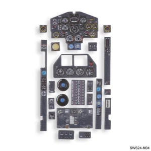 Zoukei Mura 1/32 Ho 229 B 3D Acrylic Instrument Panels Set for Zoukei Mura kit - Picture 1 of 1