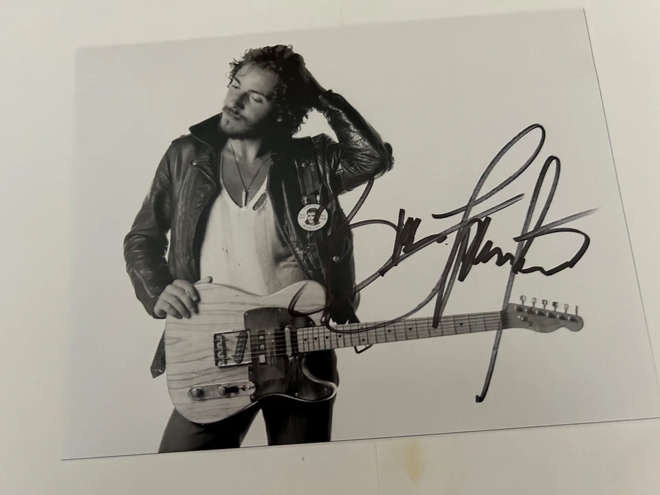 Bruce Springsteen Autogramm 20x25 Orginal - Bild 1 von 1