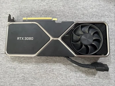 NVIDIA GeForce RTX 3080 Founders Edition 10GB GDDR6X Graphics Card - Image 1 of 4
