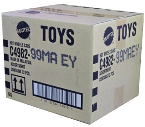 Caja RANDOM Aleatoria Hot Wheels 72 Unidades Mainline Diferentes Diecast Mattel - Imagen 1 de 2