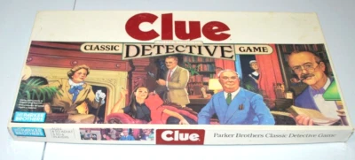 VINTAGE Clue COMPLETE Parker Brothers 1986 Classic Detective Board Game. - Image 1 of 4