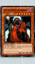 Lich Lord King Of The Underworld GLD4-EN019 Yu-Gi-Oh! Light Play Limited Edition
