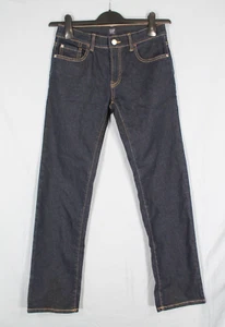 GAP Girl's DARK BLUE Stretch Denim STRAIGHT LEG Mid-Rise 5-POCKETS Jeans 14 Reg - Picture 1 of 6