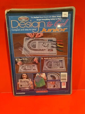 Design to Go! Tablero de cuentas Junior Bead Buddy nuevo sellado Foto 1 de 2