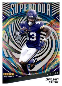 2021 Panini Instant Dalvin Cook Supernova Minnesota Vikings Football Card  - Picture 1 of 2