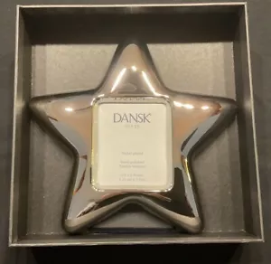 New DANSK Christmas Star Frame In Gift Presentation Box - Picture 1 of 7