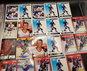 22 Brett Hull Card Lot NHL Hockey St Louis Blues Detroit Red Wings - Picture 1 of 13