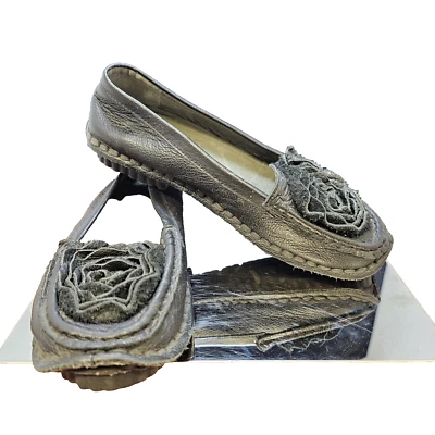 Cumar Italy L’artiste Spring Step DEZI FLATS LEATHER SLIPON Loafer Black 37 Rose Foto 1 de 4