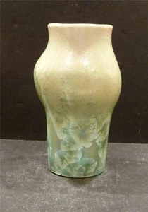 Studio Pottery, Crystalline Green Vase marked with Initials CPC - MINT - Picture 1 of 1