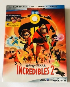 Incredibles 2 (Blu-ray/DVD, 2018, 3-Disc Set, Includes Digital Copy) - Picture 1 of 4