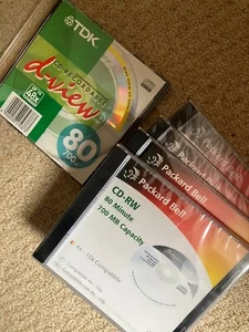 5 x CD-RW - 700MB New - Picture 1 of 1