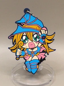 Black Magician Girl Yu-Gi-Oh Rubber Strap Earphone Jack Accessory Japan N528 - Picture 1 of 3