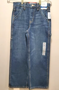 Old Navy Boys '94 Carpenter Jeans Size XX-Large 18 NWT Blue Medium Wash NWT - Picture 1 of 7