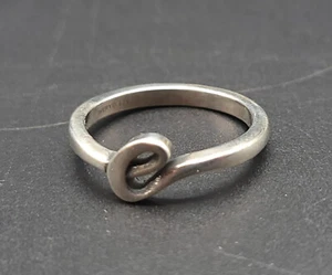James Avery Script Initial E Ring Sterling Silver - Size 6.75-7 - Used - Picture 1 of 5