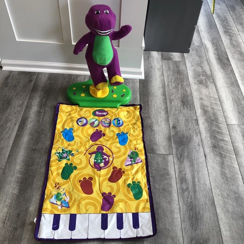 Barney Move'n Grooven Dance Mat Toys Cover