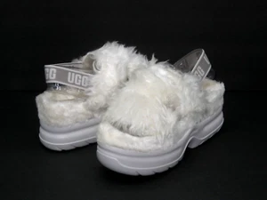 UGG FLUFF SUGAR PLATEAU DAMEN SANDALE WEISS US 6 /UK 4 /EU 37 /JP 23 - Bild 1 von 5