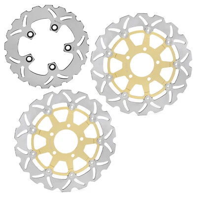 Disques de frein Avant Arrière pour Suzuki SV650 2003-2010 SV-S 650 SV650S 03-12 - Image 1 of 4