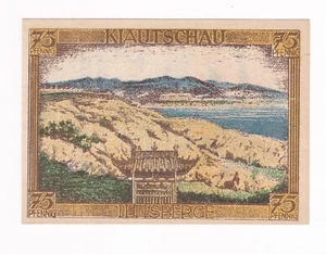 75 Pfennig "Kiautschau - Iltisberge" Kolonialgedenktag 1922 - Bild 1 von 2
