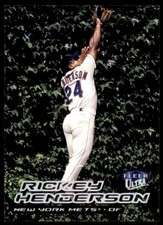 2000 Ultra #244 Rickey Henderson New York Mets