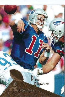 1994 Pinnacle Drew Bledsoe -New England Patriots - Image 1 of 2