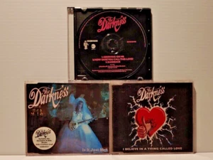 THE DARKNESS 3CD Lot UK EP Single's Thing Called Love / Is it Just Me / Growing - Picture 1 of 4