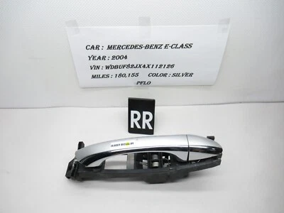 03-09 Mercedes-Benz E-Class maçaneta externa traseira direita A2117601070 fabricante de equipamento original - Imagem 1 de 4
