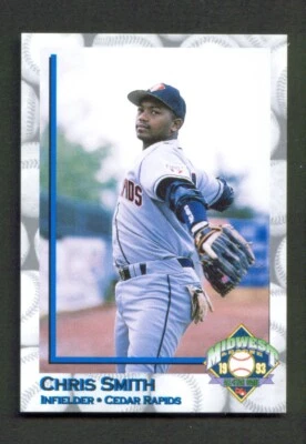1993 Midwest League All-Stars CHRIS SMITH Cedar Rapids KERNELS Vallejo CA - Image 1 of 2