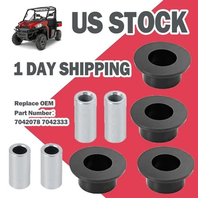 Shock Absorber Bushings 8Pcs For Polaris Ranger XP 500 570 700 800 900 1000    - Image 1 of 4