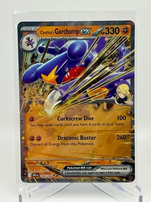 Cynthia's Garchomp ex - 104/182 - SV10: Destined Rivals (DRI) - Image 1 of 2