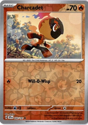 Charcadet - 032/191 Revers Holo SV08: Surging Sparks 032/191 - Image 1 of 2