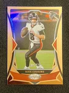 2024 Certified Mirror Bronze /275 Kirk Cousins Atlanta Falcons - Picture 1 of 2