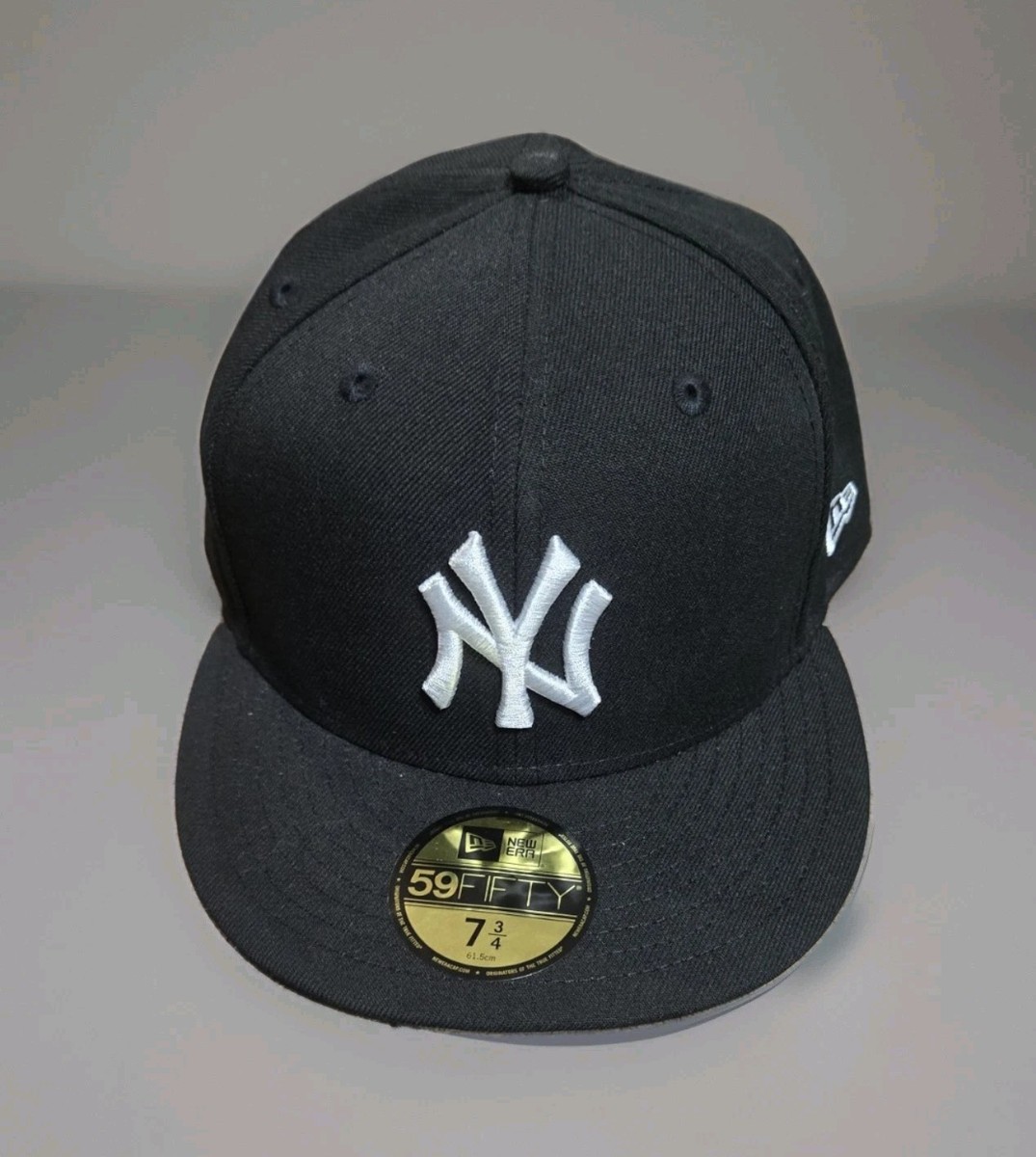 【SALE】ニューヨーク・ヤンキース 59FIFTY キャップ 7 3/4 New York Yankees Black 7 3/4 Size MLB Fan Apparel