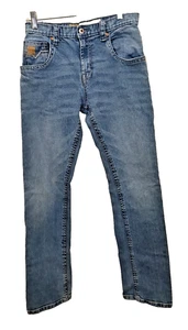 Pantalones de mezclilla elásticos Cinch ajustados rendimiento piedra medio MB16781002 16S para niño - Imagen 1 de 5
