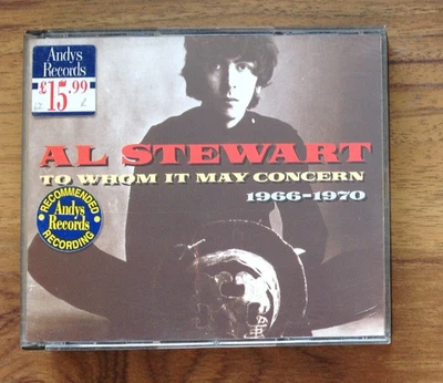 Al Stewart To Whom it May Concern 1966-70 Double CD Fat Box with Booklet. - Image 1 of 4