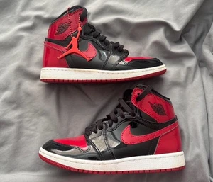 Jordan 1 Patent Bred GS - Picture 1 of 4
