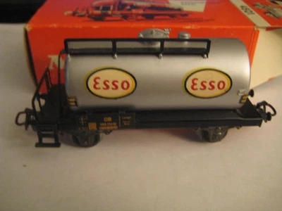 Vintage Marklin H0 4501 ESSO (#598 210) DB Petroleum Tank Car in orange box LNIB - Image 1 of 4