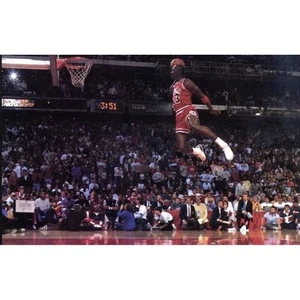 Michael Jordan Original 1992 Sealed Nike Poster Slam Dunk MVP #5284 - Picture 1 of 9