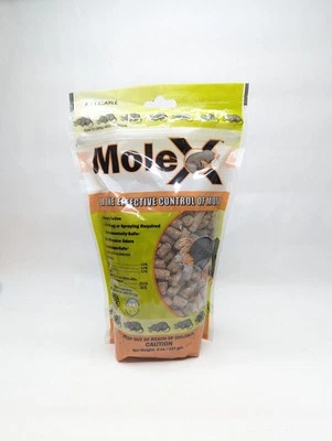 Pellets y control MoleX Mole Killer 8 oz. ¡Ecológico!  Foto 1 de 2