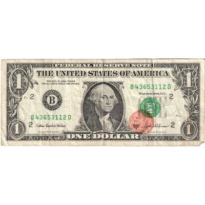 [#1296307] United States, 1 Dollar, VF - Image 1 of 2